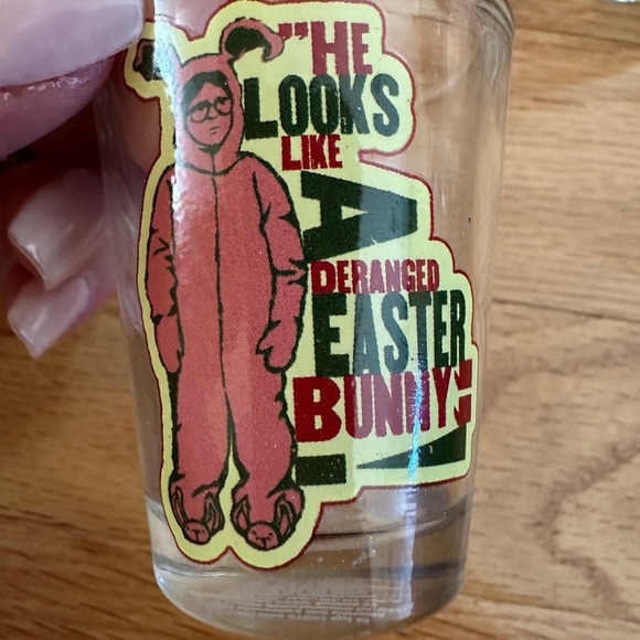 A Christmas Story Set of Four Shot Glasses Glassware Set NIB - Picture 6 of 16